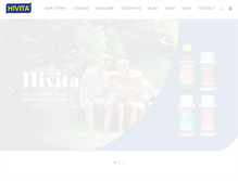 Tablet Screenshot of hivita.com.au
